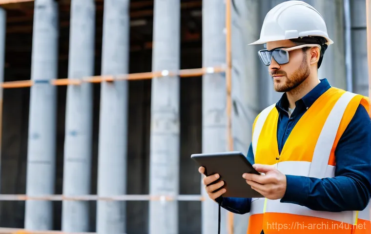 건축 실무에서 기술 혁신 활용 사례 - **Prompt:** A diverse team of architects and engineers, dressed in smart business casual attire, are... 건축 실무에서 기술 혁신 활용 사례 - **Prompt:** A diverse team of architects and engineers, dressed in smart business casual attire, are...