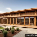 건축사의 윤리와 책임 - **Sustainable Community Hub with Cultural Integration**
    "A vibrant, modern community center desi...